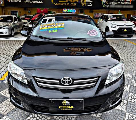 TOYOTA COROLLA 1.8 GLI 16V FLEX 4P MANUAL TOYOTA COROLLA 1.8 GLI 16V FLEX 4P MANUAL